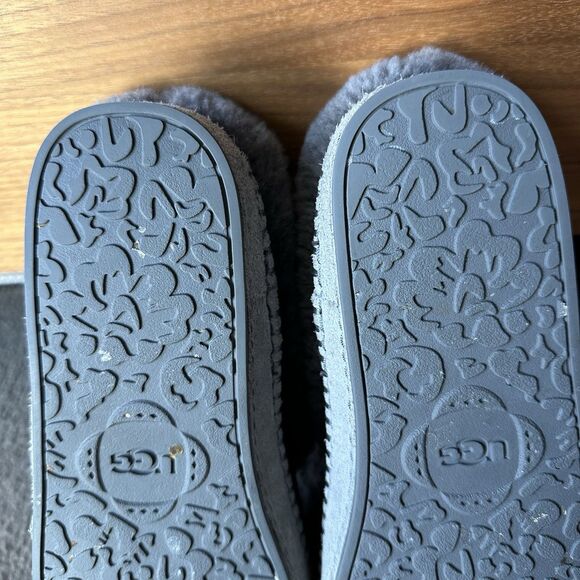 Ugg Wrinn Shearling Cuffed Slippers Sz 8 Winter Cozy - Picture 11 of 14